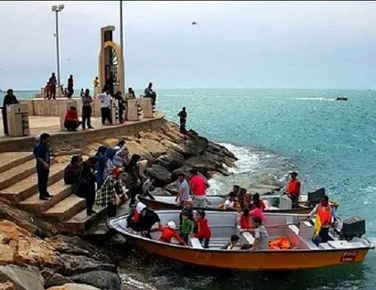 تور قایق سواری بوشهر