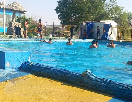 پارک آبی جزیره شوشتر خوزستان
